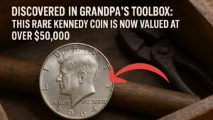 Discovered in Grandpa’s Toolbox: This Rare Kennedy Coin Is Now Valued at Over $50,000
