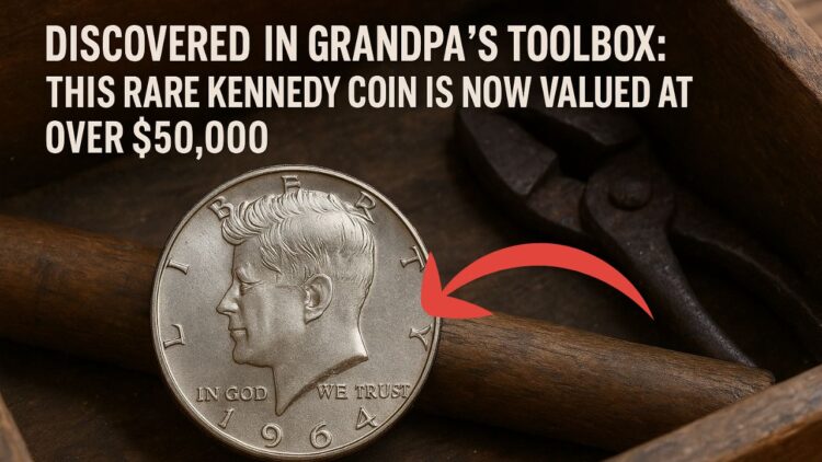 Discovered in Grandpa’s Toolbox: This Rare Kennedy Coin Is Now Valued at Over $50,000